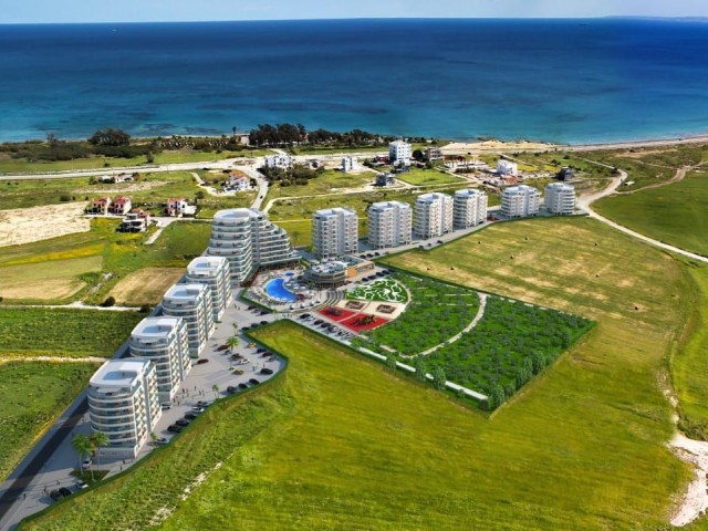 Flat For Sale in Long Beach, Iskele