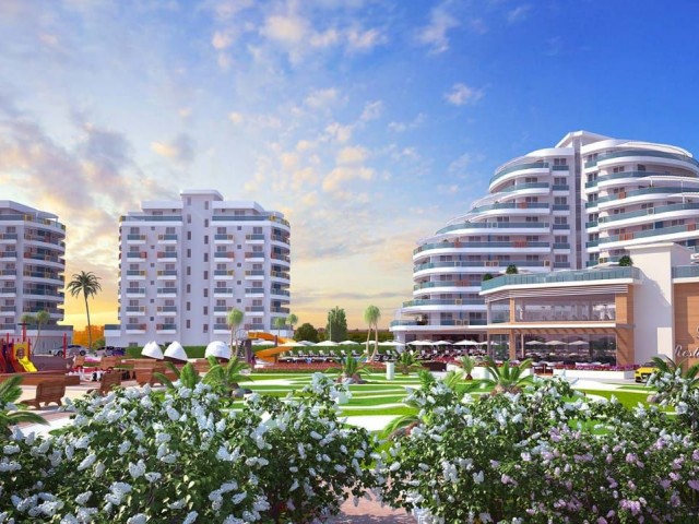 Flat For Sale in Long Beach, Iskele