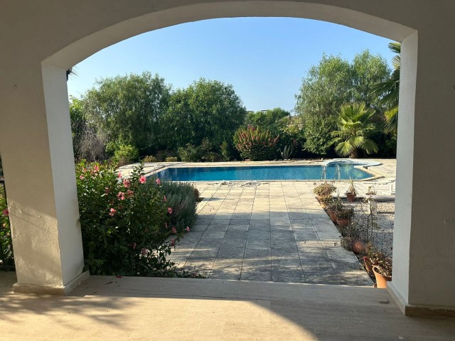 3 bedroom villa for rent with private pool in Ozanköy, Kyrenia