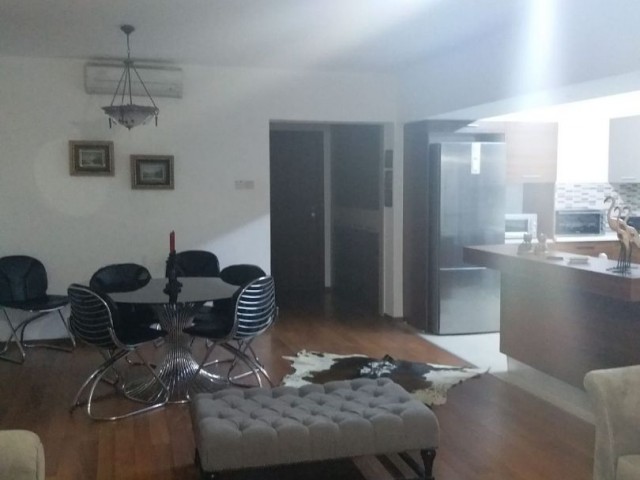 3+1 FLAT FOR RENT IN KYRENIA CENTER WITHIN A 24/7 SECURITY SITE