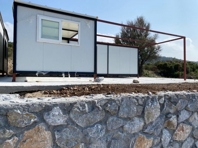 2 PREFABRICATED HOUSES FOR SALE IN FRESH WATER WITH SEA AND MOUNTAIN VIEW, IN 1 DECT OF LAND