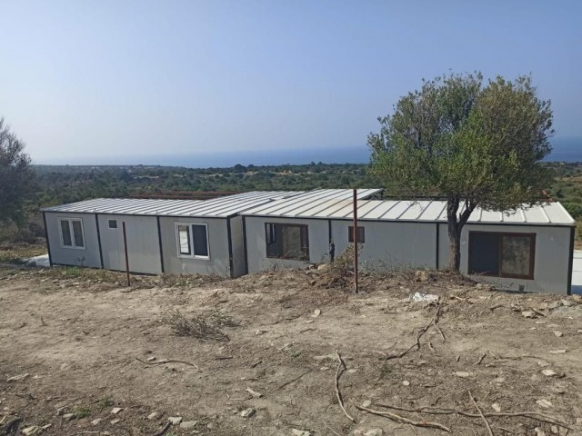 2 PREFABRICATED HOUSES FOR SALE IN FRESH WATER WITH SEA AND MOUNTAIN VIEW, IN 1 DECT OF LAND
