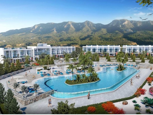 COVE GARDEN'DA MANZARALI 2+1 DAİRE, FIT MOBİLYA ve BEYAZ EŞYALI 