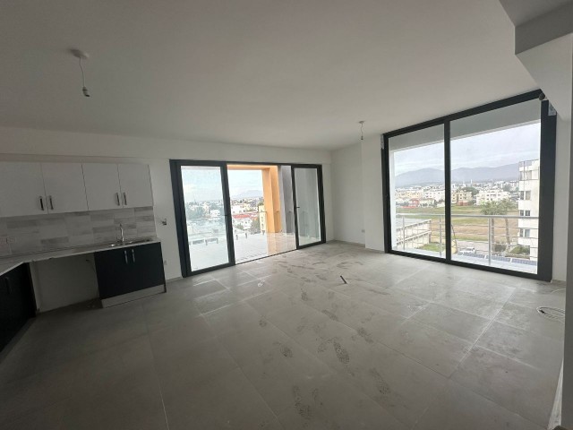 Penthouse 2+1 New Flat with Large Terrace, Opposite Turkish Maarif College