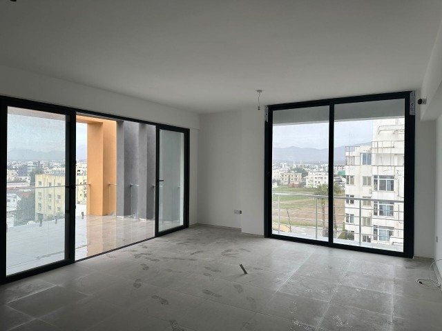 Penthouse 2+1 New Flat with Large Terrace, Opposite Turkish Maarif College