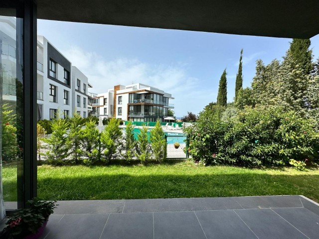 2+1 Flat with Private Garden for Sale in Alsancak Eden Garden Site