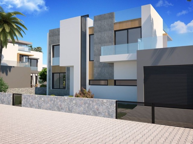 Completion in July! 3+1 Villa with Pool in Girne, Karsiyaka