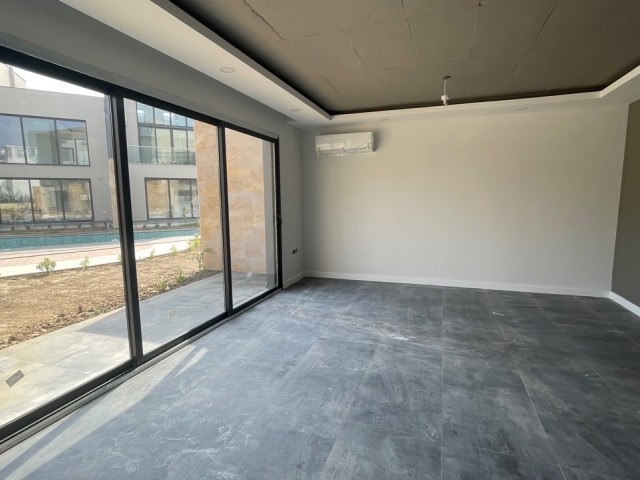 Kervansaray Loft 2+1 Garden Floor Apartment for Sale