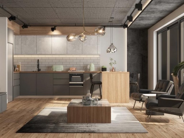 Kervansaray Loft 2+1 Bahçe katı Satılık Daire