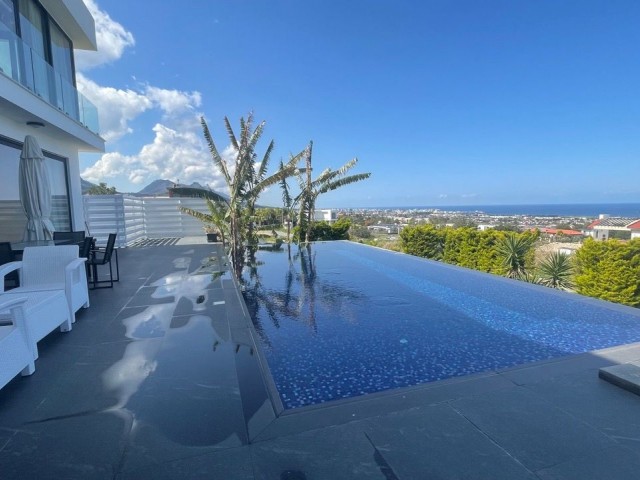 Северный Кипр Чаталкей продажа квартира с садом с камином с собственным бассейн