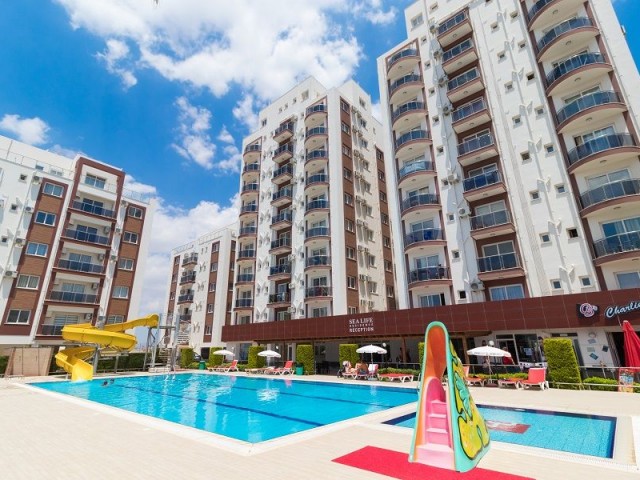 İskele- Long Beach'te satılık 2+1 daire Sealife Residence 