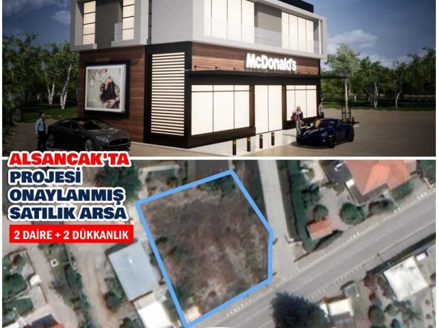 Commercial land for sale in Alsancak Dec ** 