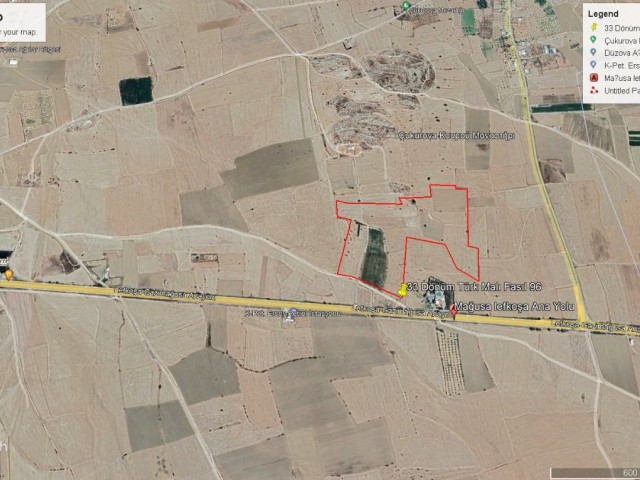 33.5 Acres of Turkish Property for Sale in Çukurova