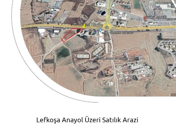 Lefkoşa Anayol Üzeri Satılık Arazi 