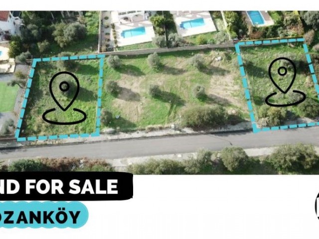 Plot Suitable for Construction of a Mountain and Sea View Villa in Ozanköy ** 