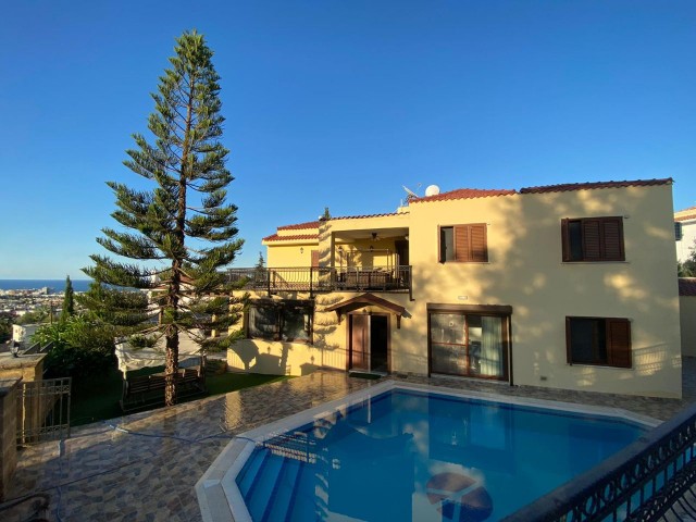 MOUNTAIN AND SEA VIEW VILLA FOR SALE IN BELLAPAIS ** 