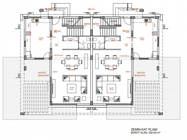 3+1 И 4+1 ВИЛЛЫ ДЛЯ ПРОДАЖИ В РАЙОНЕ РЕСТОРАНА АЛСАНДЖАК СЕВЕНЕР ** 