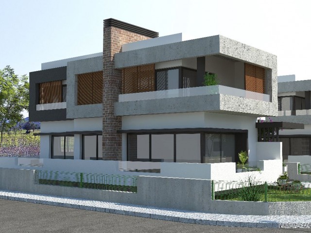 3+1 AND 4 + 1 VILLAS FOR SALE IN KYRENIA EDREMIT ** 