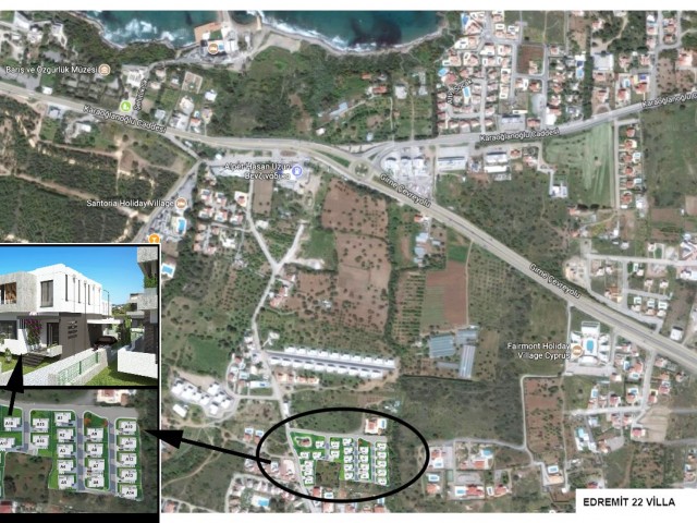 3+1 AND 4 + 1 VILLAS FOR SALE IN KYRENIA EDREMIT ** 