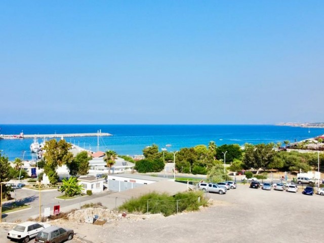 PENTHOUSE WITH TURKISH TITLE FOR SALE IN KYRENIA, 1 minute WALK FROM THE SEA AND THE NEW PORT! ** 