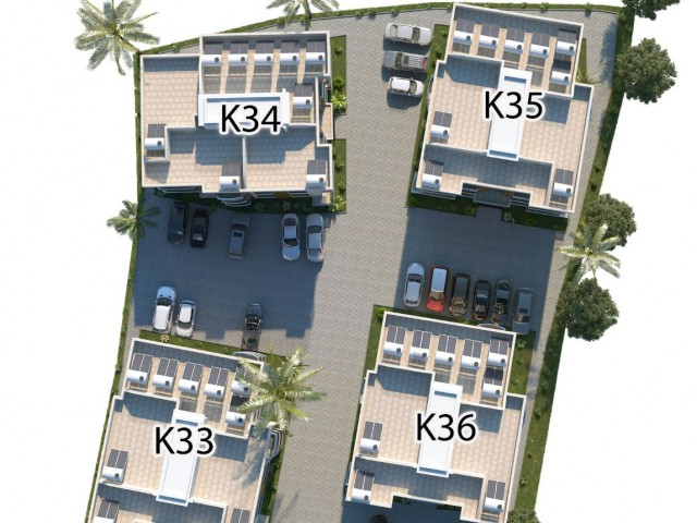 КВАРТИРЫ 2+1 НА ПРОДАЖУ ПО ЦЕНАМ ОТ 110 000 В 100 МЕТРАХ ОТ РЫНКА АЛСАНДЖАК АТАКАРА