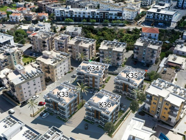 ALSANCAK ATAKARA MARKETE 100 METRE MESAFEDE 110.000 GBP BAŞLAYAN FİYATLARLA SATILIK 2+1 DAİRELER