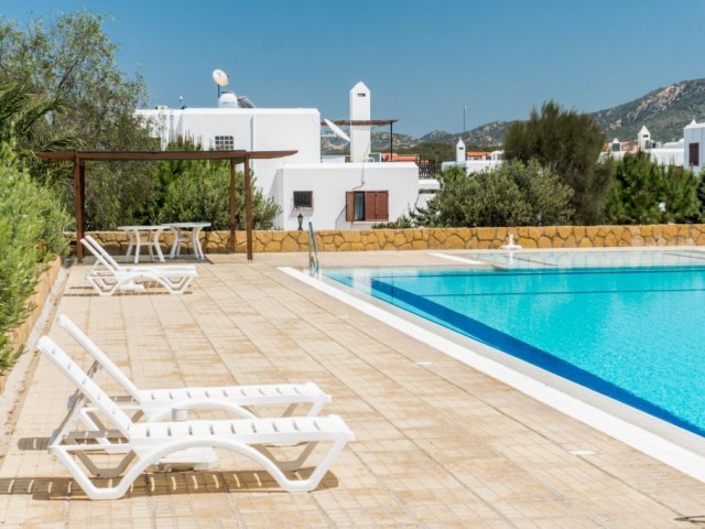 CYPRUS-FRESHWATER , SUPER LOCATION , LARGE 3-BEDROOM TWIN VILLA , 170 M2 , POOL SITE , 100 M FROM THE SEA. TEL : 0542 867 1000 ** 
