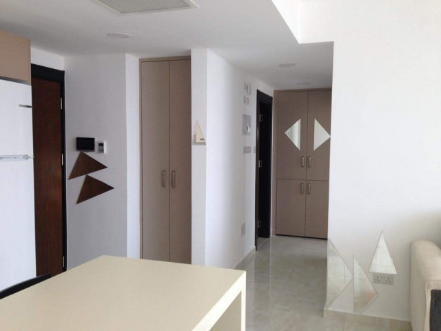 1 BEDROOM APARTMENT IN PERLA RESIDENCE FOR RENT IN KYRENIA FULLY FURNISHED WITH SEA AND MOUNTAIN VIEW