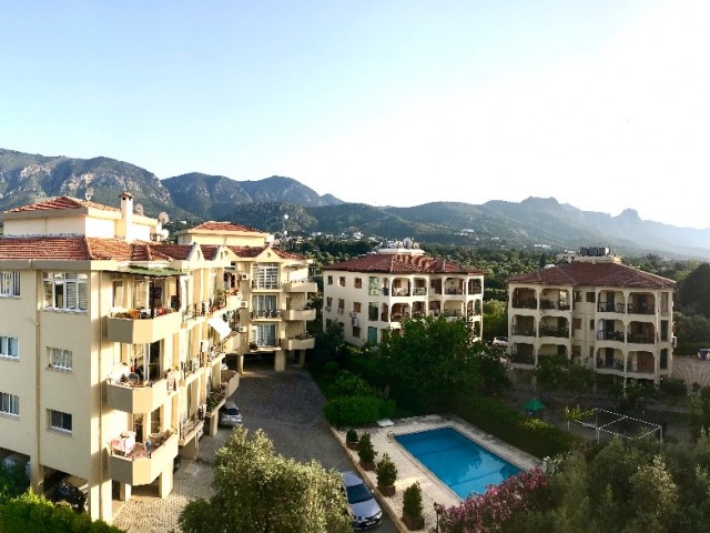 3+1 VOLL MÖBLIERT, MIT BLICK AUF DEN BERG UND DIE BERGE, LUKS DAIRE ** 