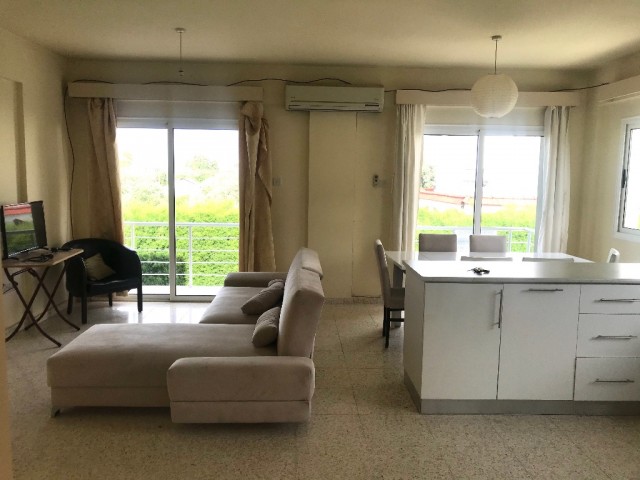 GİRNE - KARAOĞLANOĞLU , GENİŞ 2+1 DAİRE , BALKON VE TERAS , GAÜ CİVARI , FULL EŞYALI , KREDİYE UYGUN