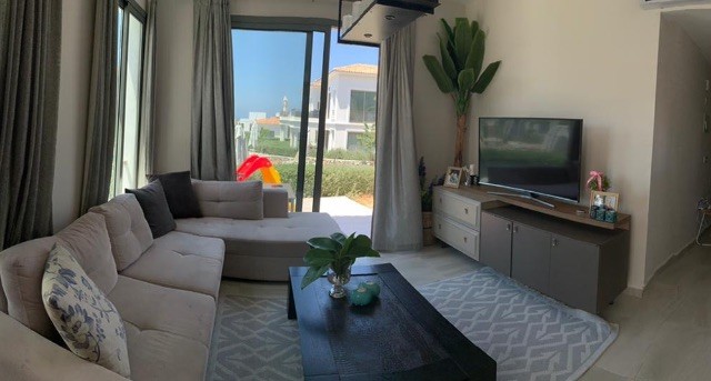 GIRNE ALSANCAKTA, CYPRUS TOWNHOUSES,SPACIOUS AND MODERN 2+1, PRIVATE GARDEN, ESCAPE BEACH 200M, SHARED POOL, VERY PRIVATE SITE WITH CLEAN AND WELL-MAINTAINED, CAFE ** 