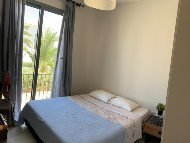 GIRNE ALSANCAKTA, CYPRUS TOWNHOUSES,SPACIOUS AND MODERN 2+1, PRIVATE GARDEN, ESCAPE BEACH 200M, SHARED POOL, VERY PRIVATE SITE WITH CLEAN AND WELL-MAINTAINED, CAFE ** 