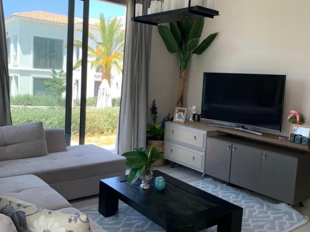 GIRNE ALSANCAKTA, CYPRUS TOWNHOUSES,SPACIOUS AND MODERN 2+1, PRIVATE GARDEN, ESCAPE BEACH 200M, SHARED POOL, VERY PRIVATE SITE WITH CLEAN AND WELL-MAINTAINED, CAFE ** 