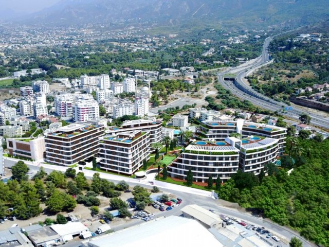 IN THE PROJECT DESIGNED IN THE CONCEPT OF A HOTEL IN THE CENTER OF KYRENIA 1+1 / 2+1 / 3+1 APARTMENTS FOR SALE.THE FIRST PAYMENT IS 20%, THE REMAINING 80% IS INTEREST-FREE INSTALLMENTS WITHIN 24 MONTHS ** 