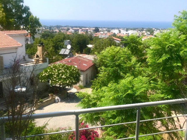 GIRNE-ALSANCAK , FULL FURNISHED 1+1 APARTMENT WITH SEA AND MOUNTAIN VIEWS, YOUR HUSBAND IS READY ** 