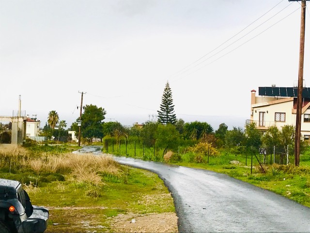 GIRNE CATALKOY, GRUNDSTÜCK MIT BLICK AUF SUPER DENIZ UND DAG, 1 DONUM, STRAßE , STROM, WASSER INFRASTRUKTUR BEREIT, TEL: 0542 8671000 ** 