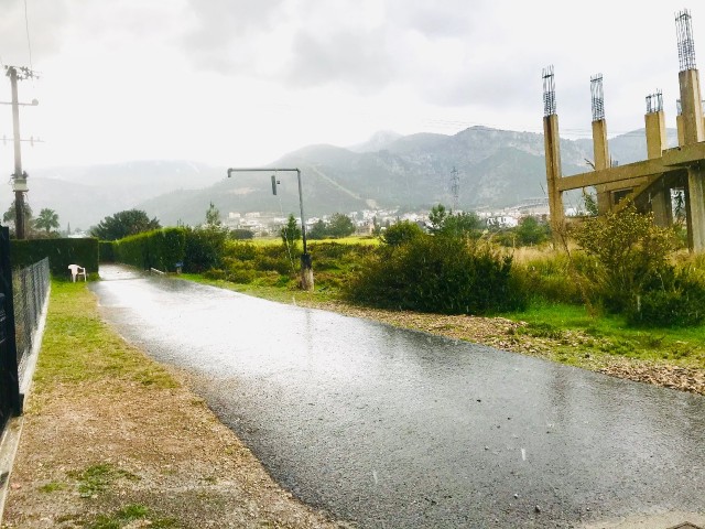 GIRNE CATALKOY, GRUNDSTÜCK MIT BLICK AUF SUPER DENIZ UND DAG, 1 DONUM, STRAßE , STROM, WASSER INFRASTRUKTUR BEREIT, TEL: 0542 8671000 ** 