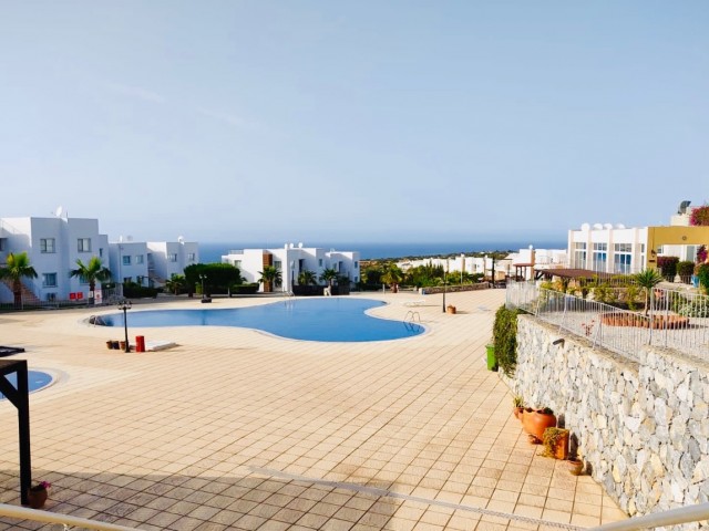 MAGUSA FRESHWATER , POOLSIDE SITE, SUPER VIEW, GENIS 2+1 APARTMENT, OWN GARDEN AND TERRACE ** 