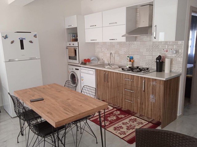 2+1 Fully Furnished Garden Flat For Sale In Dikmen, Kyrenia