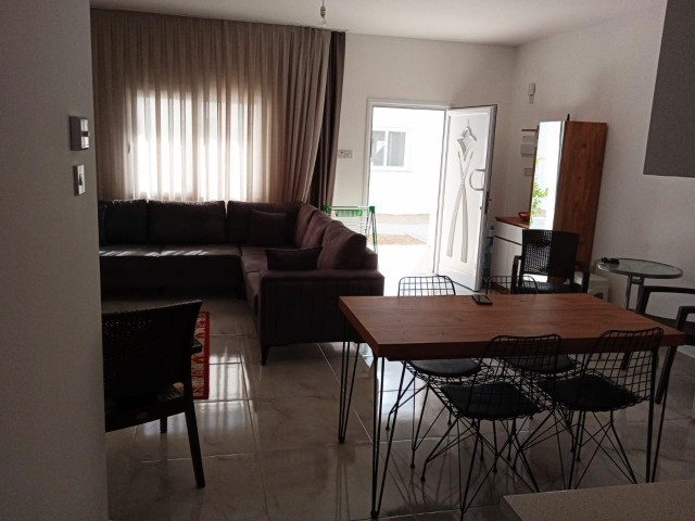 2+1 Fully Furnished Garden Flat For Sale In Dikmen, Kyrenia