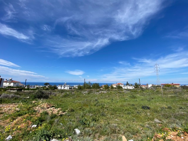 Land For Sale In Çatalköy With Sea and Mountain View
