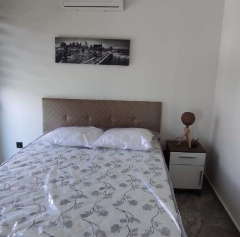 2+1 Furnished Flat For Rent In Apartment With Pool In Kyrenia Center