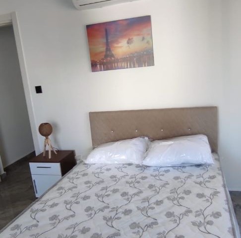 2+1 Furnished Flat For Rent In Apartment With Pool In Kyrenia Center