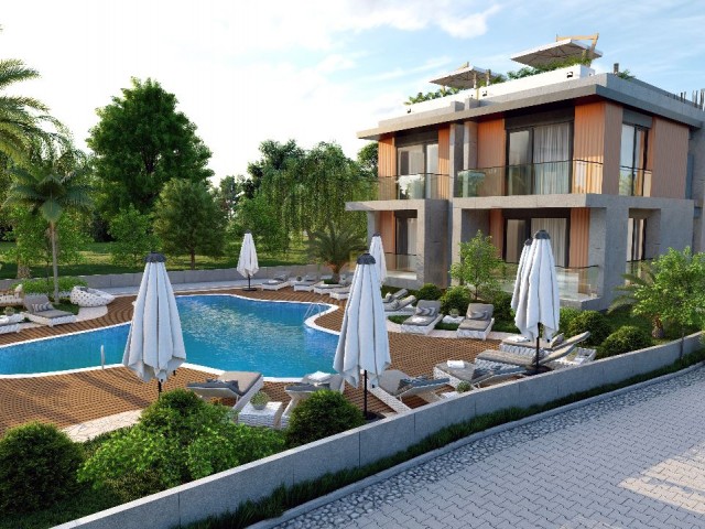 NEW PROJECT NEAR NECAT BRITISH COLLEGE IN ALSANCAK, KYRENIA!!!! 1+1 AND 2+1 FLATS FOR SALE IN A SITE WITH POOL!!!! MISSABLE OPPORTUNITY!!! HIGH RENTAL INCOME!!!