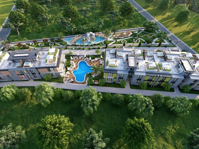 NEW PROJECT NEAR NECAT BRITISH COLLEGE IN ALSANCAK, KYRENIA!!!! 1+1 AND 2+1 FLATS FOR SALE IN A SITE WITH POOL!!!! MISSABLE OPPORTUNITY!!! HIGH RENTAL INCOME!!!