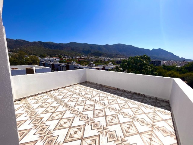 KYRENIA, ALSANCAK - BRAND NEW 3+2 VILLA WITH LARGE ROOF TERRACE OVERLOOKING THE SEA AND MOUNTAINS