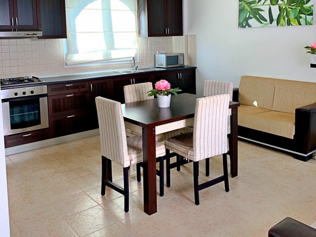 2-room apartment on the floor in the complex "Aphrodite" on the seafront in Gaziveren.