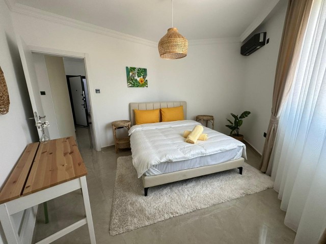 FULLY FURNISHED 1+1 FLAT FOR SALE IN A COMPLETE NEAR GAU IN KYRENIA EDREMIT