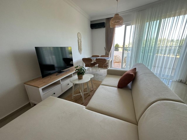 FULLY FURNISHED 1+1 FLAT FOR SALE IN A COMPLETE NEAR GAU IN KYRENIA EDREMIT
