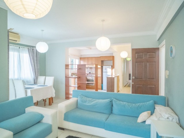 GIRNE, ALSANCAK - HOMELY 3+1 APARTMENT IN A GREAT LOCATION WITH POOL